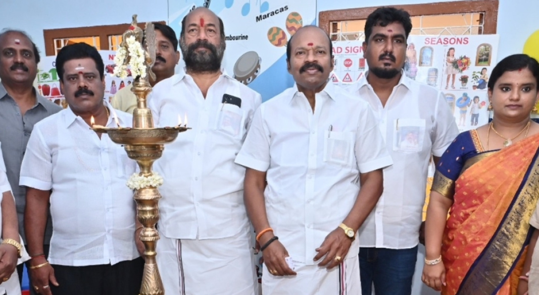 சிட்லபாக்கம் முத்துலட்சுமி நகரில் புதிய TIME KIDS PLAY SCHOOL திறப்பு விழா – சிறப்பு அழைப்பாளராக கலந்து கொண்ட இனிமையான தருணம்