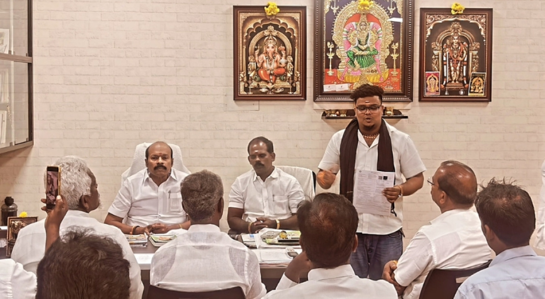 அகரம்தென், திருவஞ்சேரி, மதுரபாக்கம் ஊராட்சிகளில் நடைபெற்ற ஆலோசனைக் கூட்டத்தில் வழங்கிய முக்கிய உரை