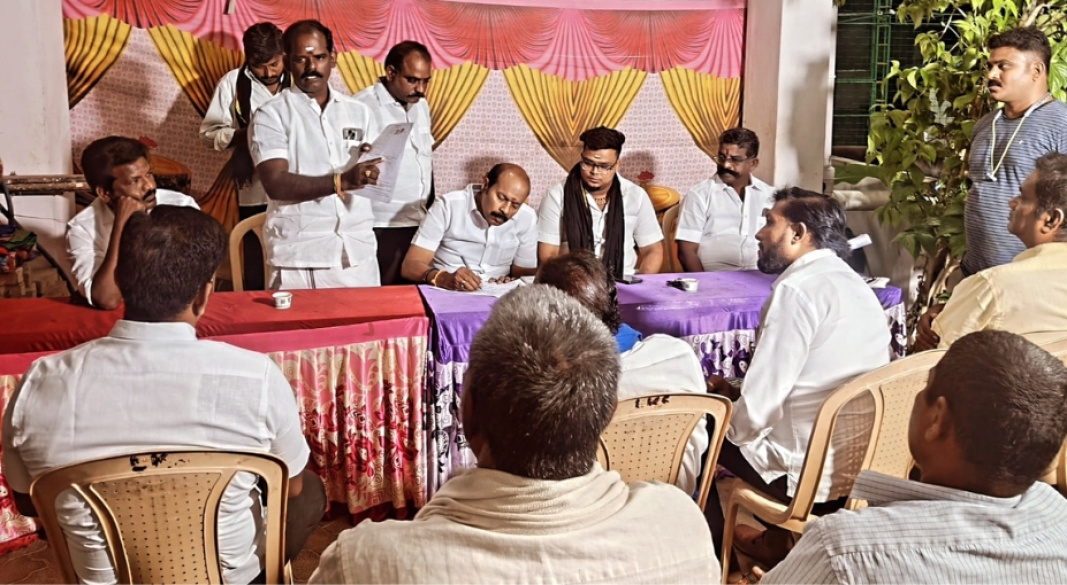 செங்கல்பட்டு மேற்கு மாவட்டம் முடிச்சூர் ஊராட்சியில் BLA2 & பாகக்கிளை கழக செயலாளர்கள் ஆலோசனைக் கூட்டத்தில் வழங்கிய ஆலோசனைகள்