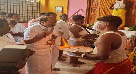 தாம்பரம் சேலையூரில்அருள் மிகு ஶ்ரீ தேவி முத்து மாரியம்மன் ஆலய ஆடி திருவிழாவில் கலந்து கொண்ட தருணம்.