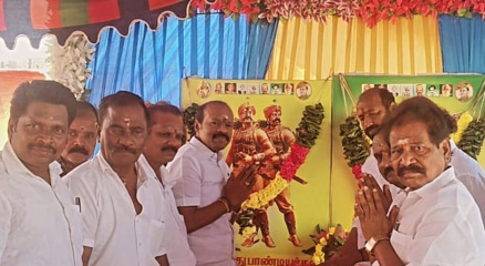 பீர்க்கன்காரணையில் நடந்த 118ஆம் ஜெயந்தி & 63ஆம் ஆண்டு குருபூஜையில் மரியாதைமிகு பங்கேற்பு